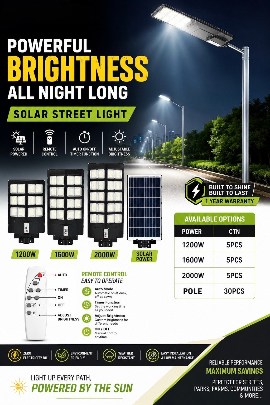 SOLAR STREET LIGHT